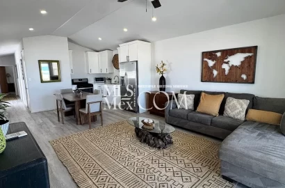 🌊 Oceanfront Furnished Villa for Rent in Downtown Rosarito | Private Beach Access | Gated Community | $1,500 USD