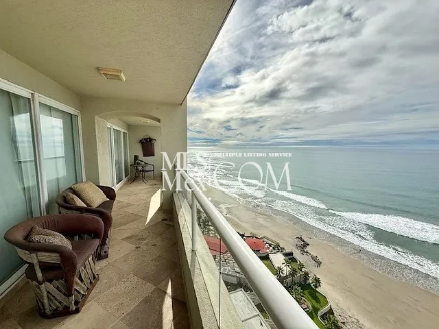 Oceanfront 3 Bedroom Condo for Rent in La Jolla del Mar Rosarito | Fully Furnished Luxury Beachfront Rental