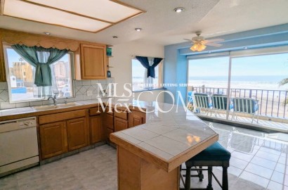 🌅 Oceanfront 2BR Condo in the Heart of Rosarito Beach – $1,450/month