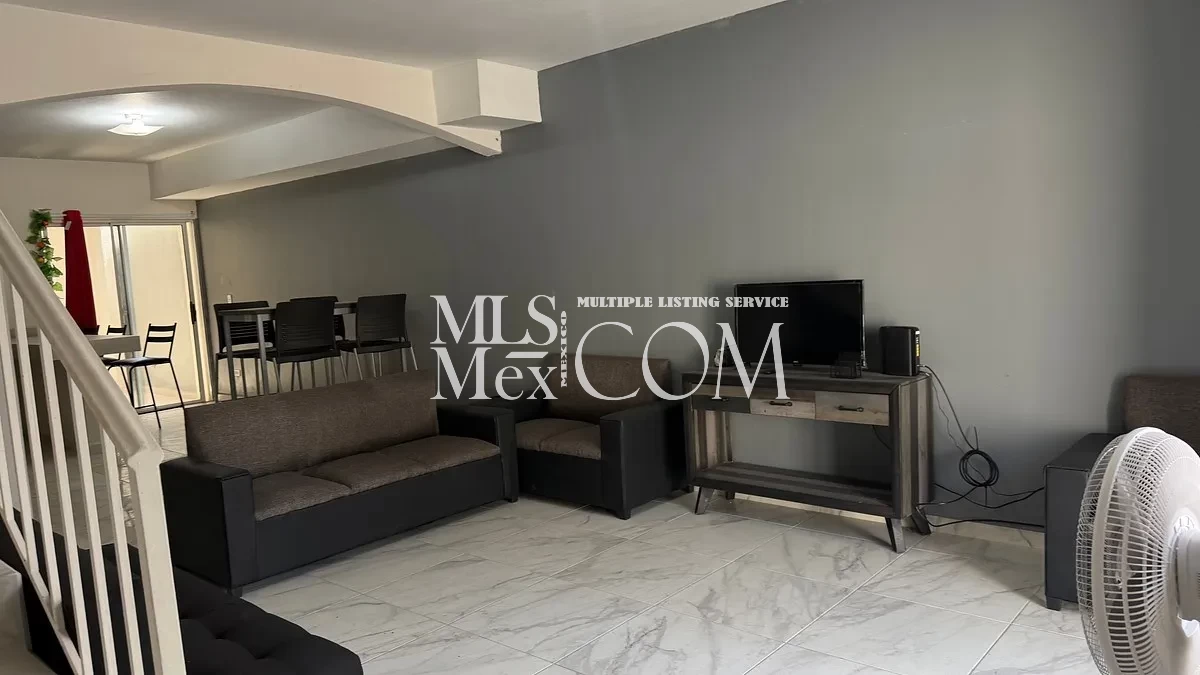Furnished 2 Bedroom House for Rent in Rosarito Centro | Walk to Beach | 2 Parking | $1,300 USD