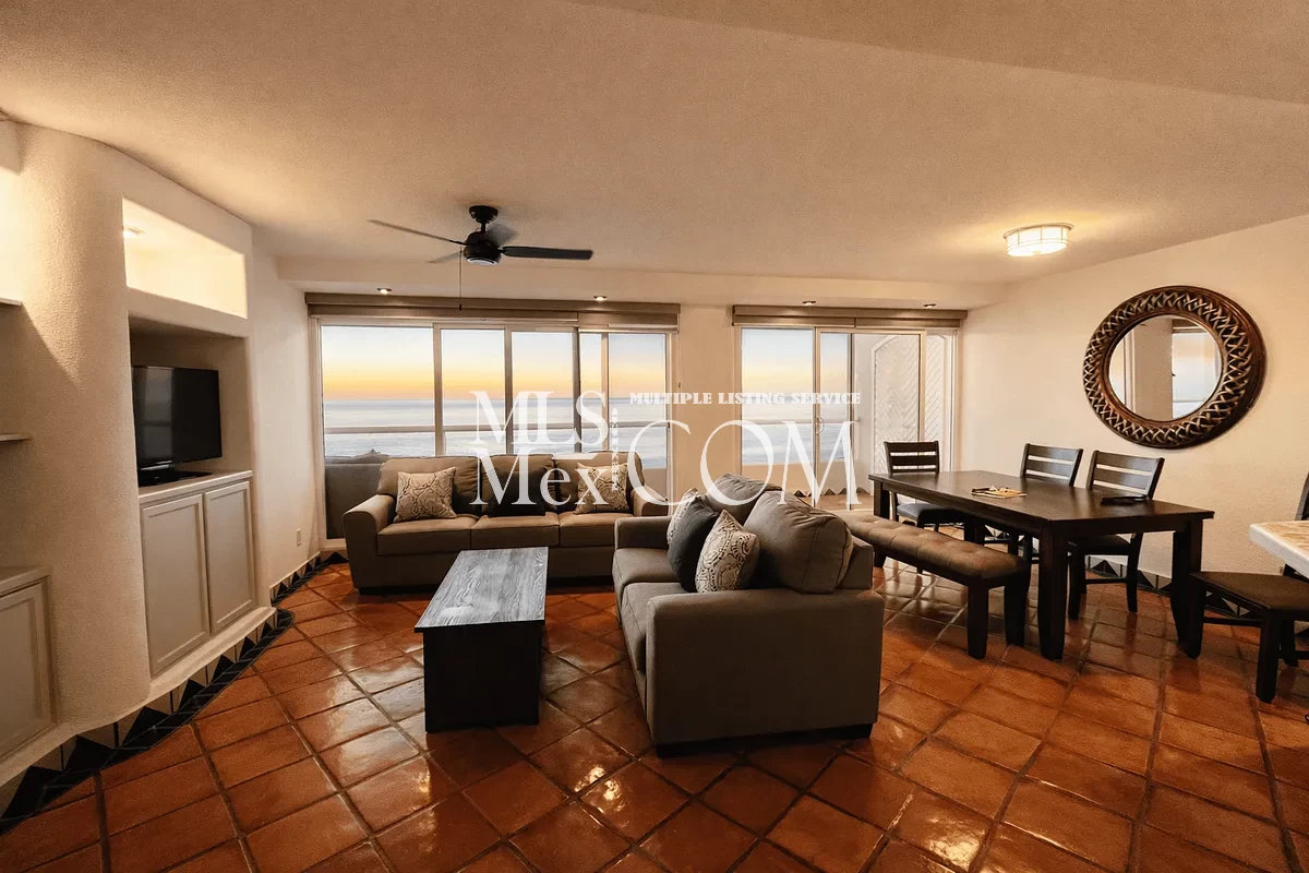 Oceanfront 3 Bedroom Condo for Rent in La Jolla del Mar Rosarito | Fully Furnished Luxury Beachfront Home Near San Diego