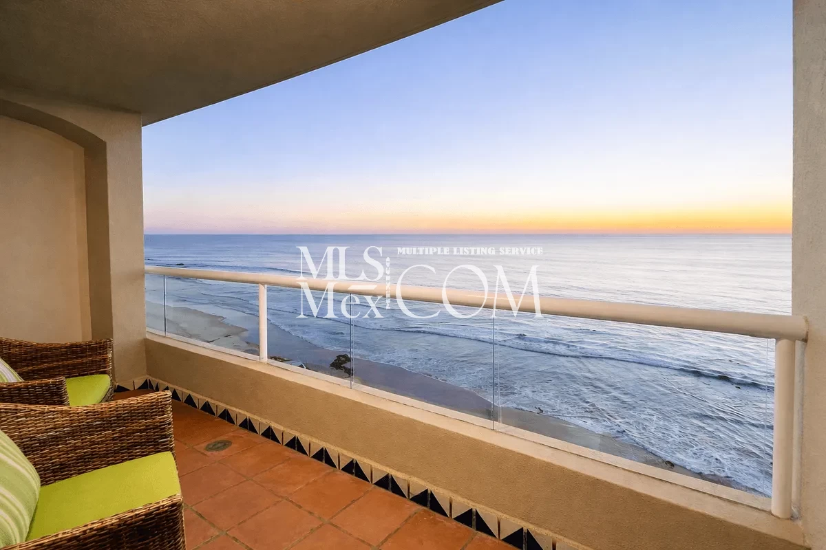 Oceanfront 3 Bedroom Condo for Rent in La Jolla del Mar Rosarito | Fully Furnished Luxury Beachfront Home Near San Diego