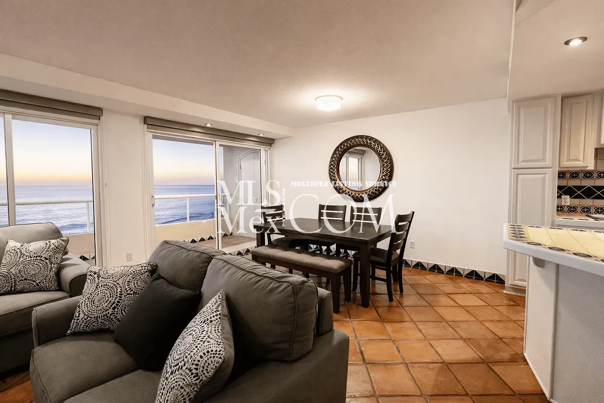 Oceanfront 3 Bedroom Condo for Rent in La Jolla del Mar Rosarito | Fully Furnished Luxury Beachfront Home Near San Diego